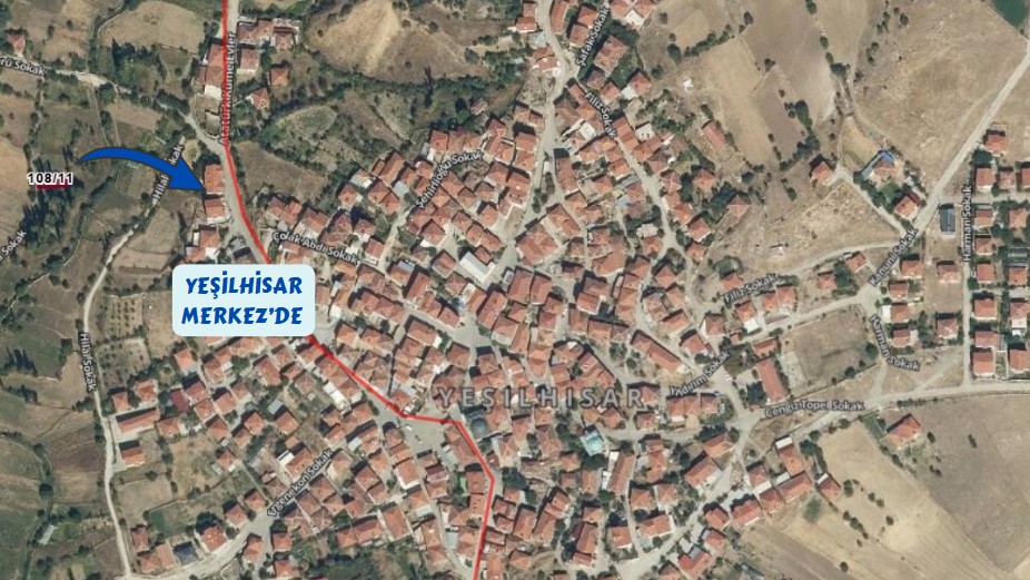 AFYONKARAHİSAR HOCALAR YEŞİLHİSAR KÖYÜNDE 174M² TARLAMIZ SATILIK - AFYONKARAHİSAR HOCALAR fotoğraf 2